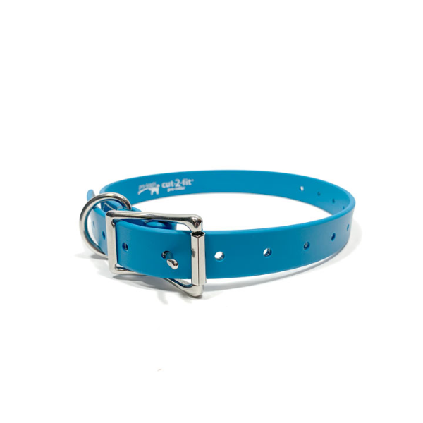 Pro-Leash Cut-to-Fit Dog Collar Blue